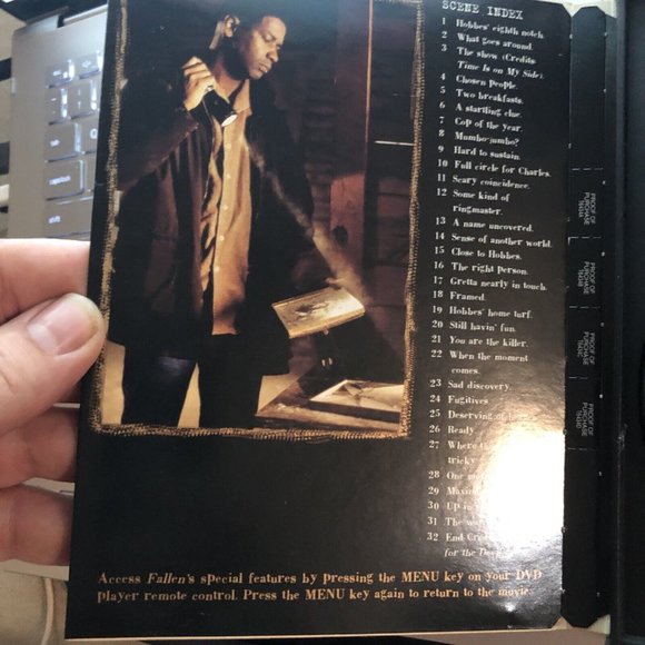 Fallen [Snap Case Packaging] Denzel Washington, John Goodman - Picture 5 of 6